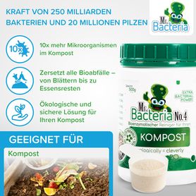 Bioenzymatischer Reiniger für Ihren KOMPOST (Kompostbeschleuniger) 500g
