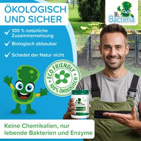 Bioenzymatischer Reiniger für Ihren KOMPOST (Kompostbeschleuniger) 500g