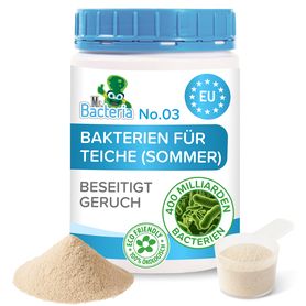 Bioenzymatischer Reiniger für Ihre GARTENTEICH (Sommer) 500g