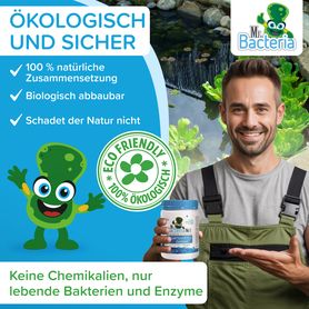 Bioenzymatischer Reiniger für Ihre GARTENTEICH (Sommer) 500g