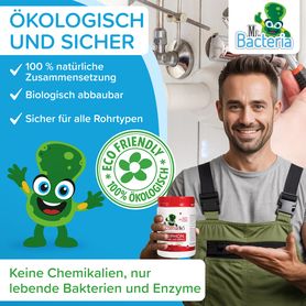 Bioenzymatischer Reiniger für SIPHON ROHRE und ABFALL 500g